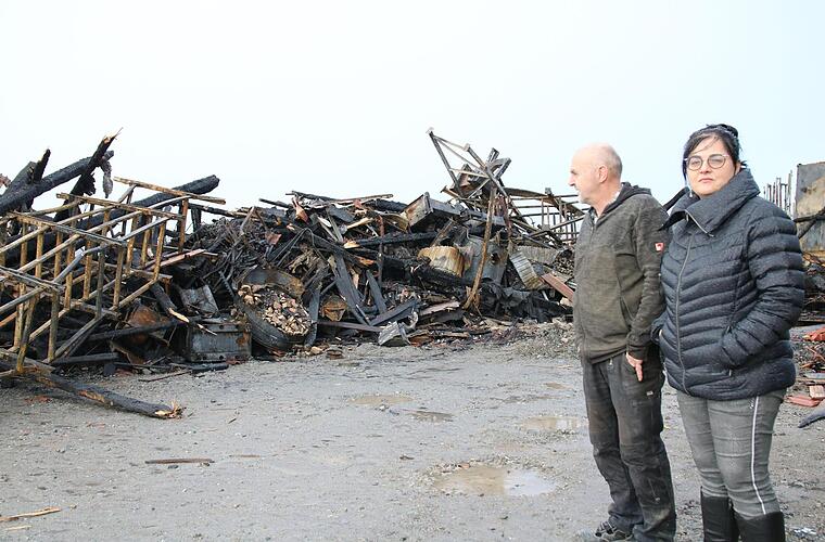 Nach Brand: "Ich habe nicht mal mehr einen Hammer"