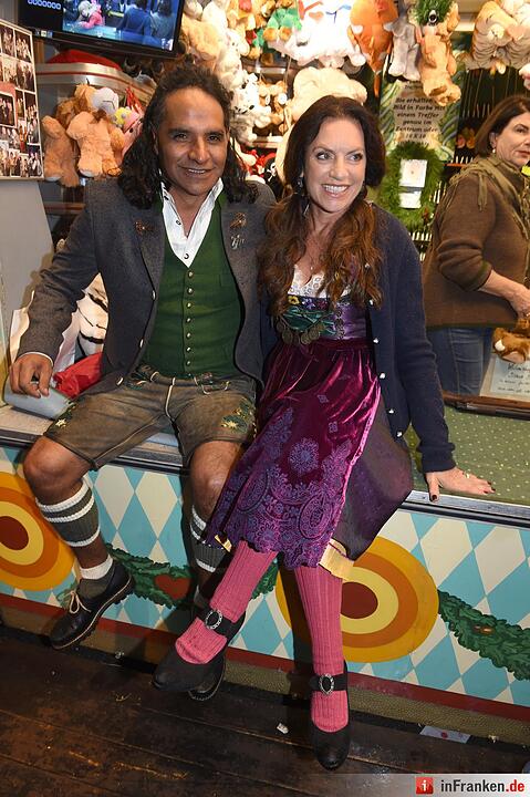 Promi-Treff beim Münchner Oktoberfest