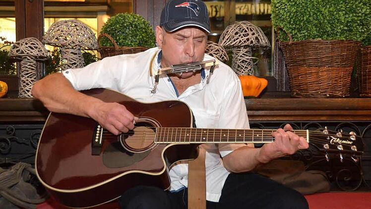 Klaus Löffler spielte unter anderem in der Eule. Foto: Peter Rauch