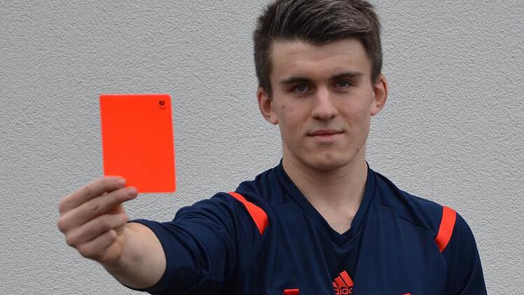Vom Spieler zum Schiedsrichter: Anton Stecklein vom SV Wildflecken hat nach absolvierter Prüfung seine ersten Einsätze hinter sich gebracht. Foto: Thomas Helfrich