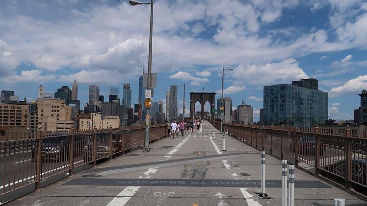 Eindrücke von der Weltreise von Raphael Guya: Straßenzug in New York.  Foto: privat