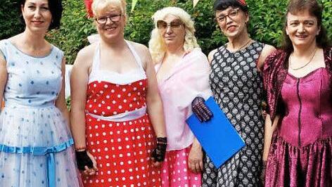 Viel Beifall gab es f&uuml;r die Modenschau. Foto: Ingrid Kohles