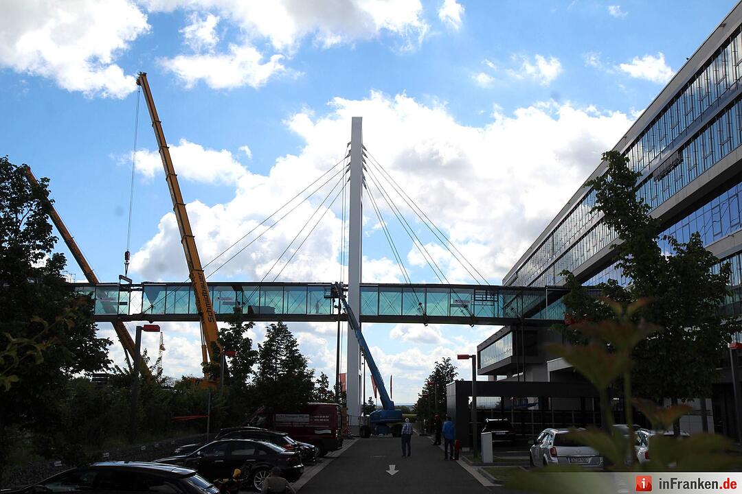 Puma-Bridge in Herzogenaurach vollendet