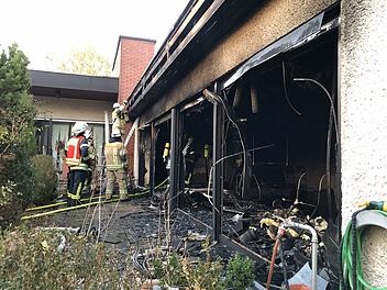 Großbrand im Kreis Bamberg: Wohnhaus steht in Flammen