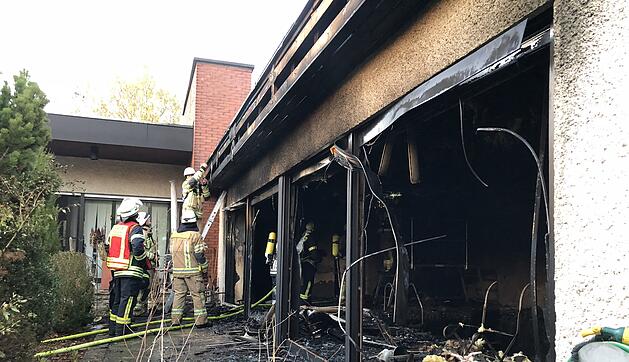 Großbrand im Kreis Bamberg: Wohnhaus steht in Flammen