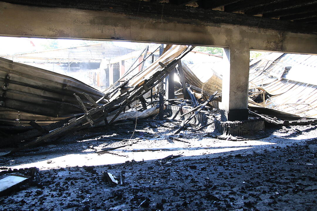 Brand in Marktzeuln - der Tag danach (2)