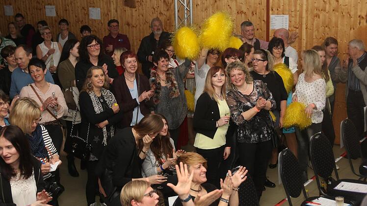 Die Frauen im Saal kreischten bei den Auftritten der Männer. Foto: Michael Stelzner