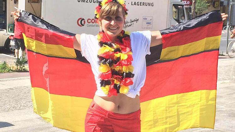 Eine Kollegin aus dem Schmittinger-Team in Hirschaid