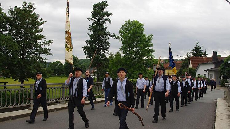 Der Floßverein Unterrodach Foto: Heike Schülein
