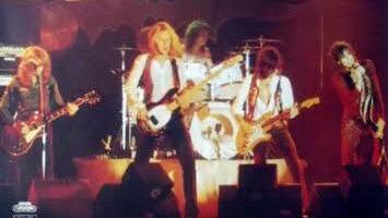 Plakat der Gruppe "Aerosmith" vom 14. Mai 1979 in Neunkirchen am Brand  Foto: Repro Petra Malbrich