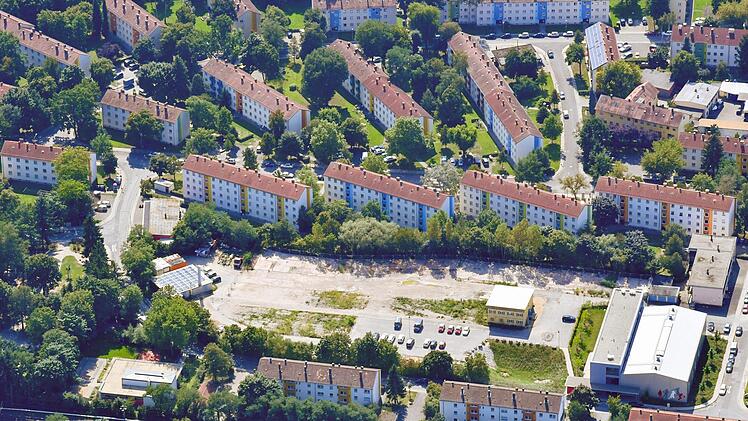 Erstaunlich grüner Stadtteil: Die Baulücke in der Gereuth.  Ronald Rinklef