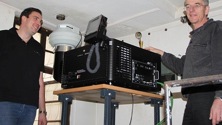 Die gesamte Anlage ist um die 100 Kilogramm schwer. Foto: Ulrike Müller