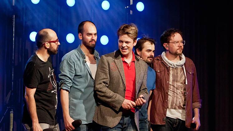 "Viva Voce" beim Gastspiel in der Gerold-Strobel-Halle in Bad Rodach.Foto: Jochen Berger