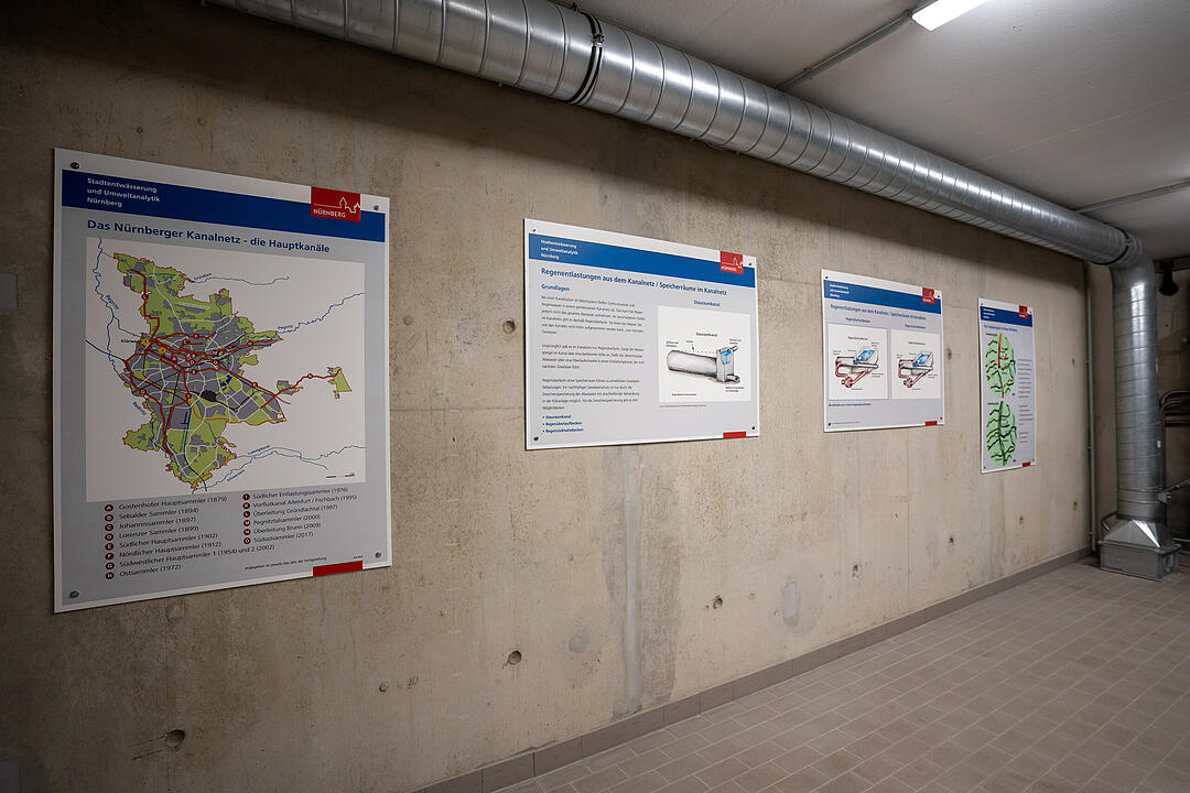 Impressionen von Müll-Verwandlungs-Anlage und Regenüberlaufbecken