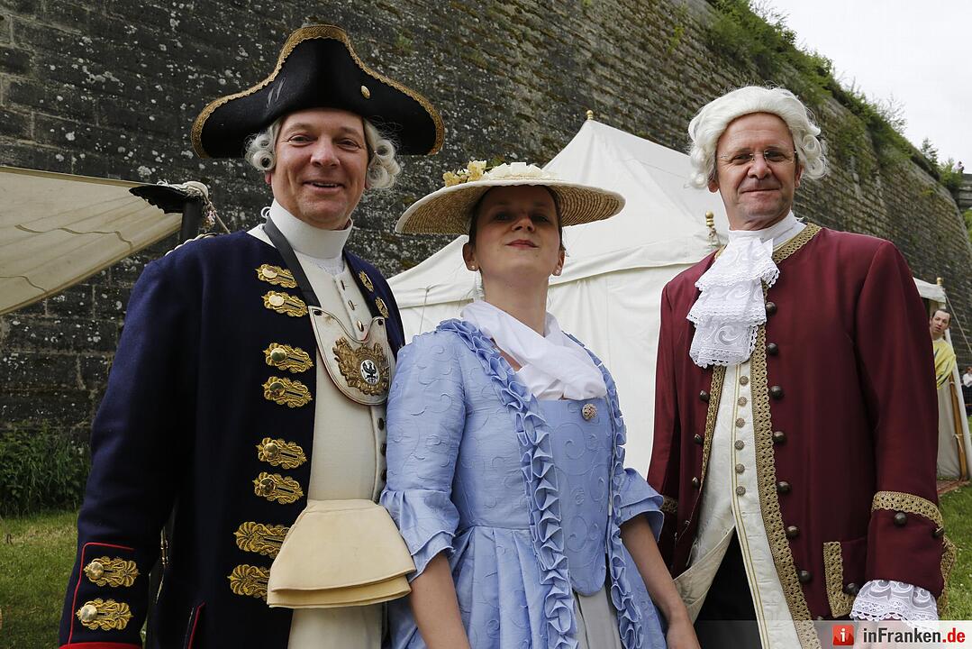 Crana Historica V auf der Festung Rosenberg