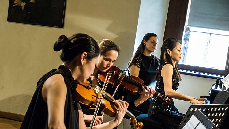 Mitreißend musiziert: Werke von Frank Bridge und Edward Elgar erklang beim Coburger Rathauskonzert.Foto: Jochen Berger