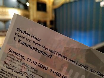 Eine Matinee eröffnete die Reihe der Kammerkonzerte des Landestheaters Coburg.Foto: Jochen Berger
