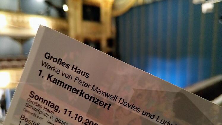 Eine Matinee eröffnete die Reihe der Kammerkonzerte des Landestheaters Coburg.Foto: Jochen Berger