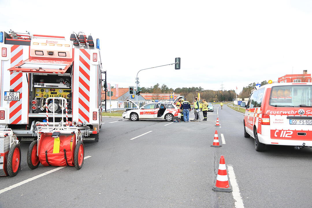 Zusammenstoß in Sonnefeld