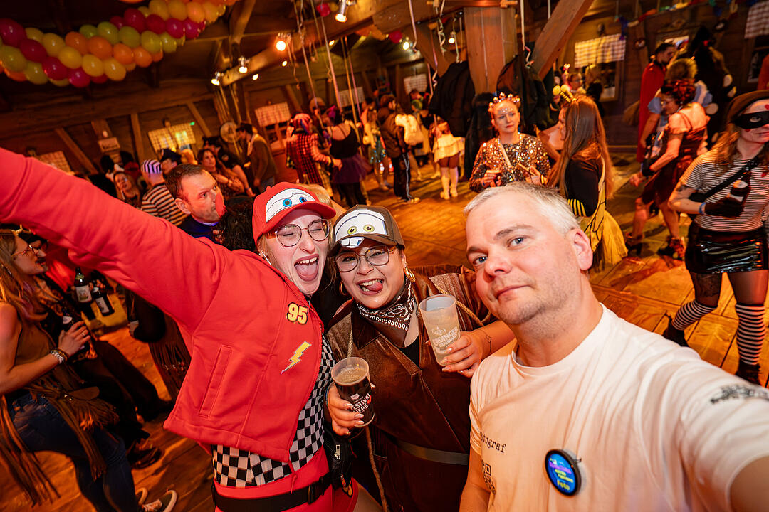 Die Faschingsparty in N&uuml;rnberg!