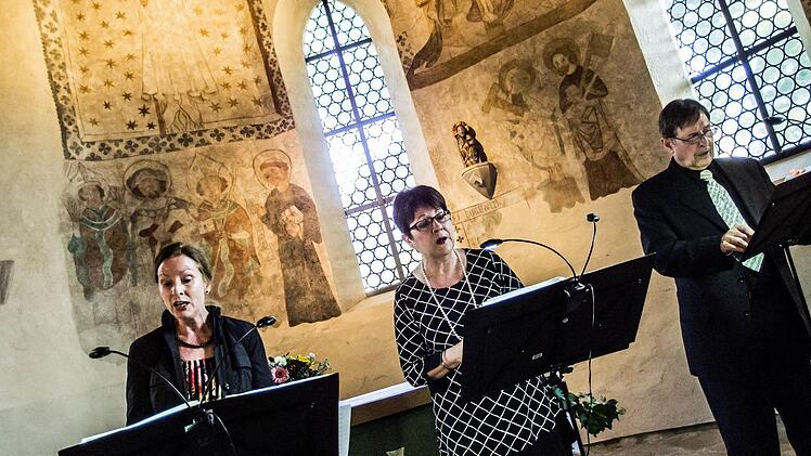 Impressionen vom Jubiläumskonzert mit dem "Ensemble CantiCo" in der Coburger St.-Nikolaus-KapelleFoto: Jochen Berger
