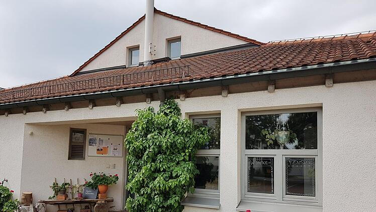 Der bestehende Kindergarten wird abgerissen.