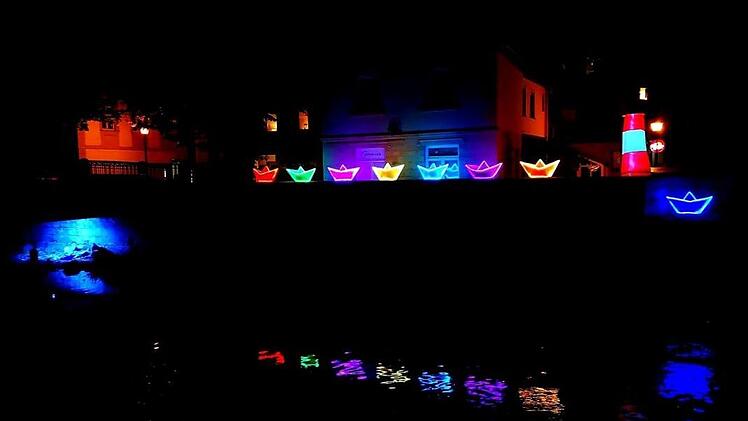 Impressionen unserer Facebook-Nutzer von "Kronach leuchtet". Foto: Jennifer Wittmann