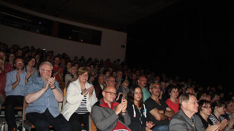 Es gab viel Applaus Foto: Jürgen Gärtner