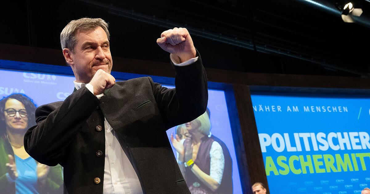 Will Söder be Bavaria's Minister President again? CSU leader responds with ...