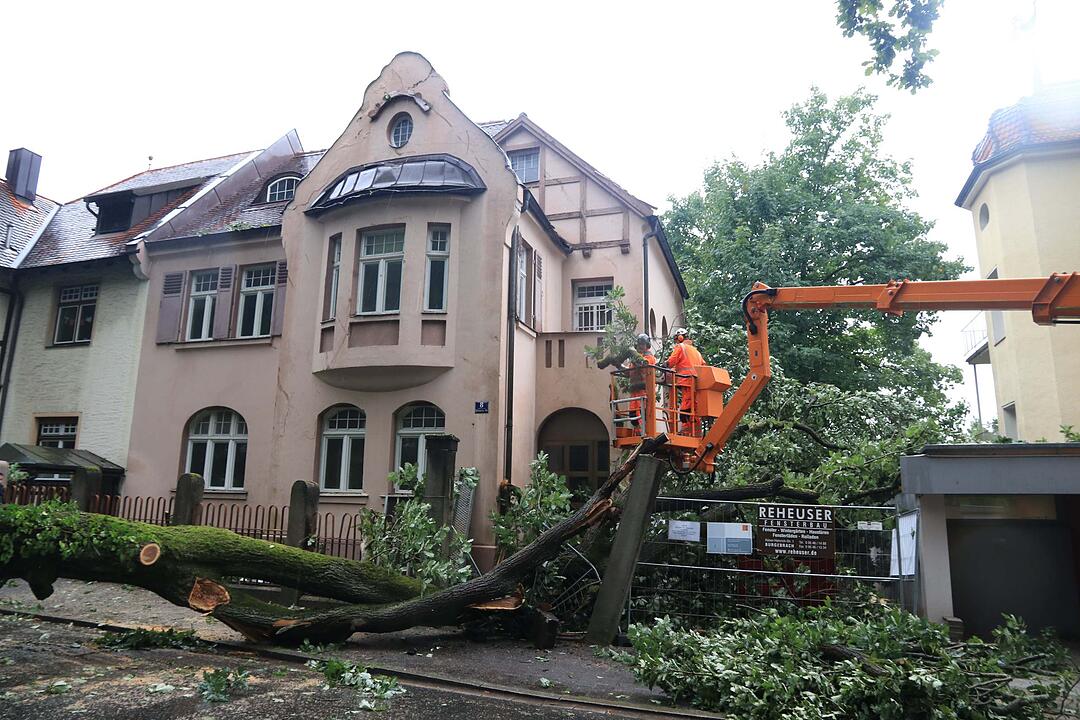 Folgen des Dauerregens