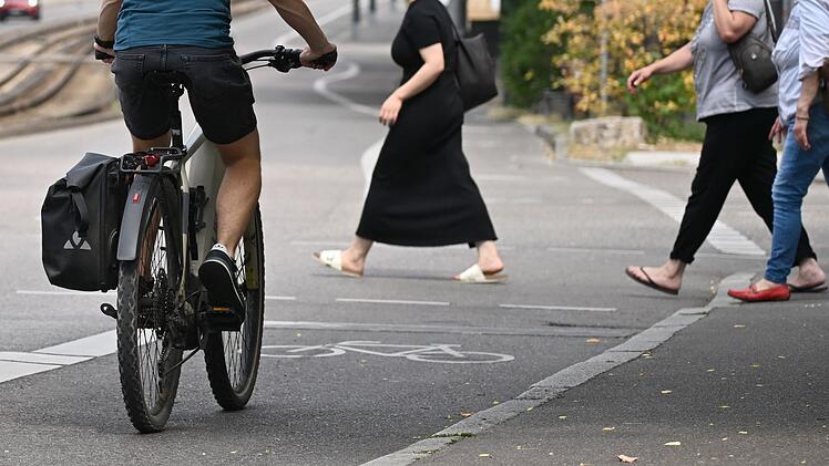 Feinstaub beim Radfahrer und Gehen