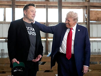 Wahlkampf in den USA - Trump und Musk in Pennsylvania