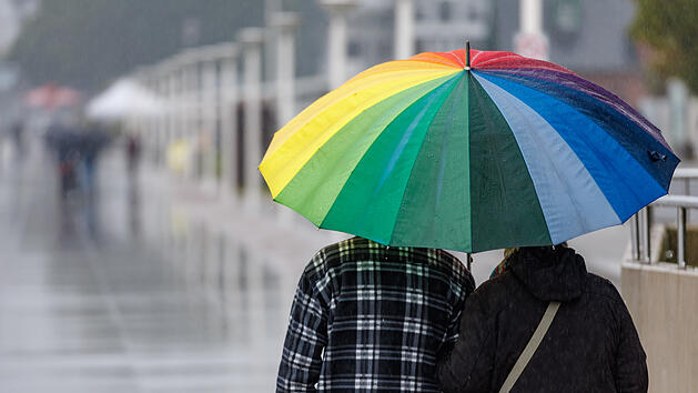 Kühles Regenwetter für Franken prognostiziert