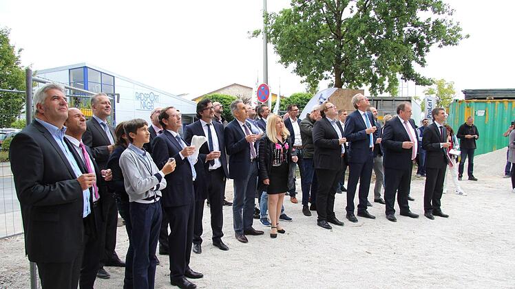 Die Ehrengäste des Richfestes