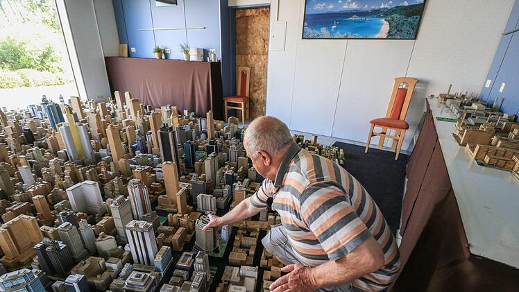 Das Mini-New York von Karl Sperber. Foto: Merzbach/News5