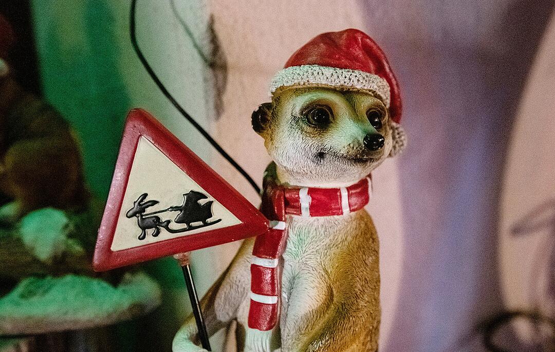 Weihnachtshaus in Berlin
