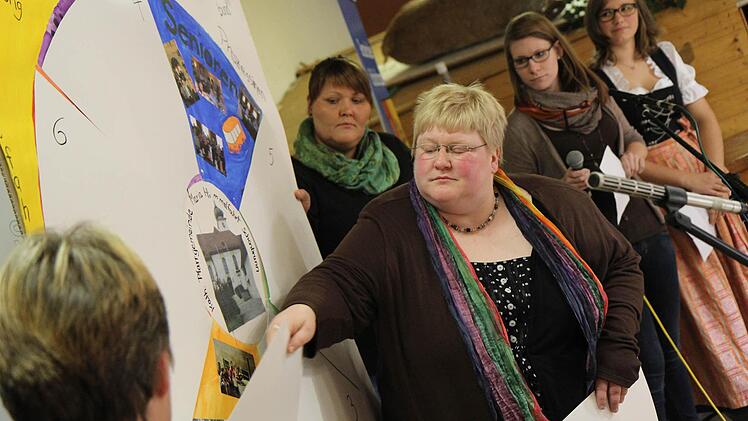 Eindrucksvoll wurde das Leben in der Pfarrei vorgestellt.