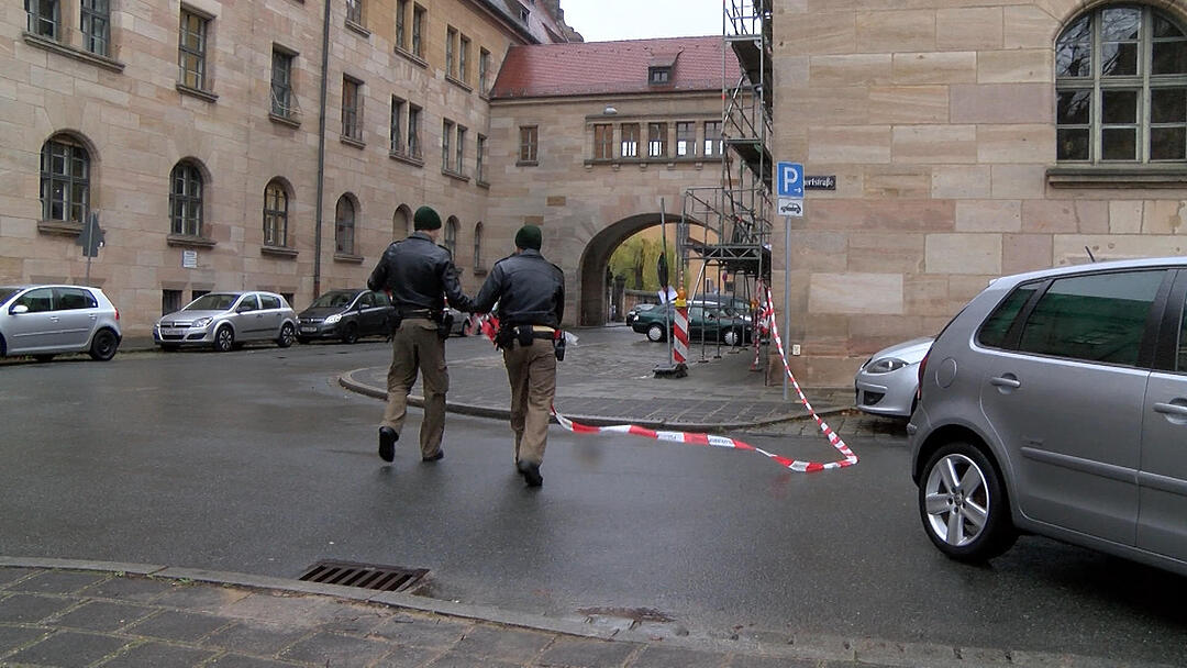 Bombenalarm am Nürnberger Landgericht