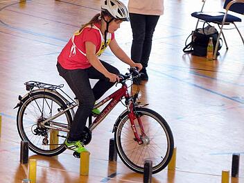 Erstmals mit von der Partie war Julia Schwadere. Die Neunjährige sammelte sowohl beim Turnier in Hammelburg als auch in Heilsbronn wichtige Erfahrungen. Foto: Karlheinz Franz
