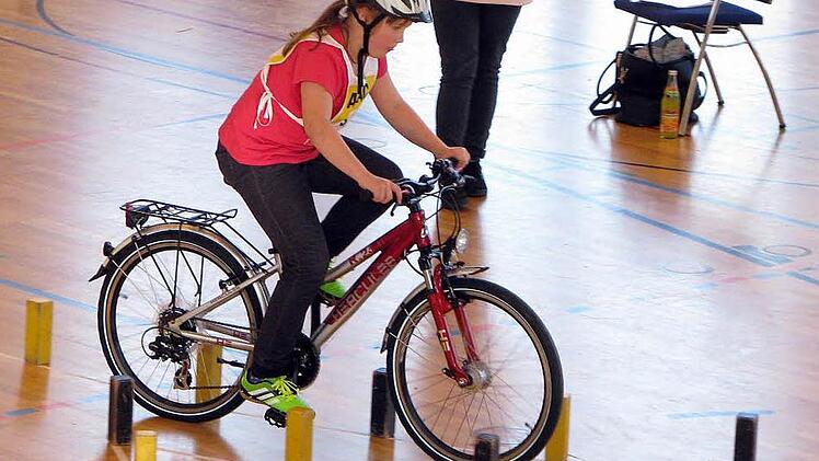 Erstmals mit von der Partie war Julia Schwadere. Die Neunjährige sammelte sowohl beim Turnier in Hammelburg als auch in Heilsbronn wichtige Erfahrungen. Foto: Karlheinz Franz