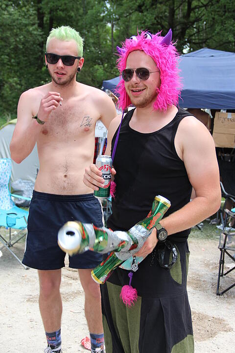 Die krassesten Outfits bei Rock im Park 2017