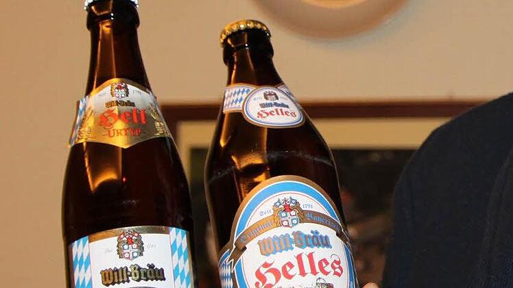 Will Bräu: Alte und neue Flasche. Foto: Ulrike Müller