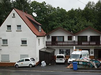 Der Umbau des früheren Landgasthofs ist voll im Gange. Foto: Arkadius Guzy