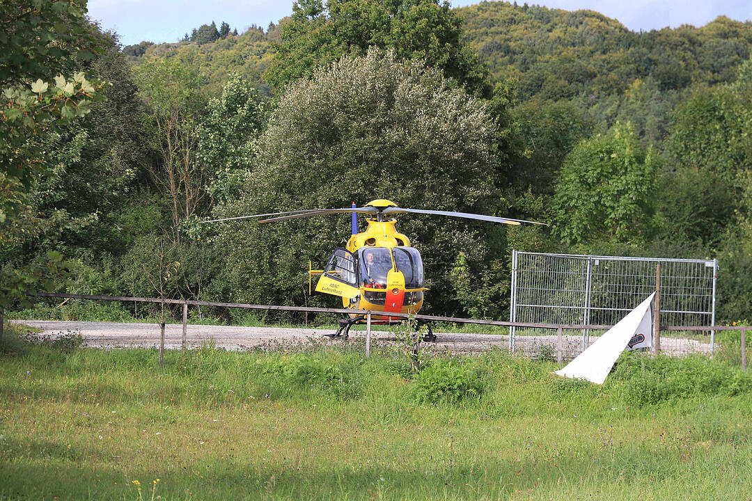 Polizei riegelt Plankenfels ab