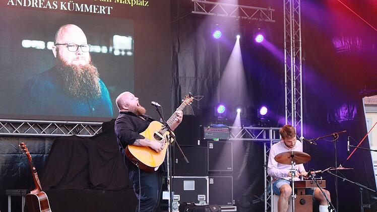 Andreas Kümmert spielt am 6. August auf dem Maxplatz in Bamberg. Foto: Jan Acksteiner