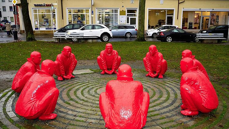 Bamberg: Die roten Männer sind wieder da - nach Restaurierung