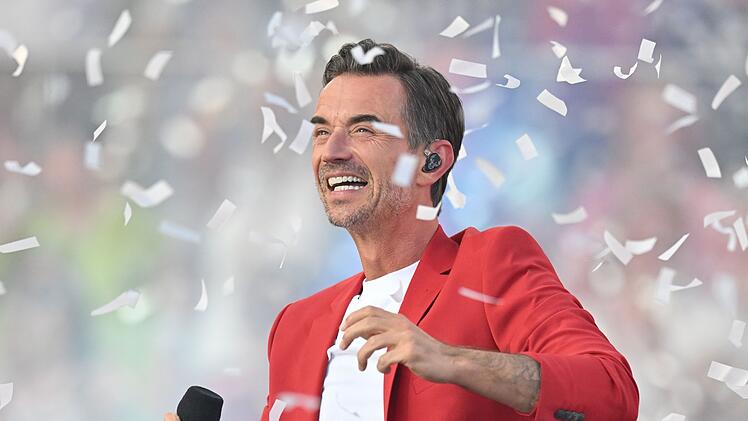 Florian Silbereisen beim "Schlagerboom Open Air 2025" in Kitzbühel: "Ganz wichtig, dass es diese Sendungen gibt."
