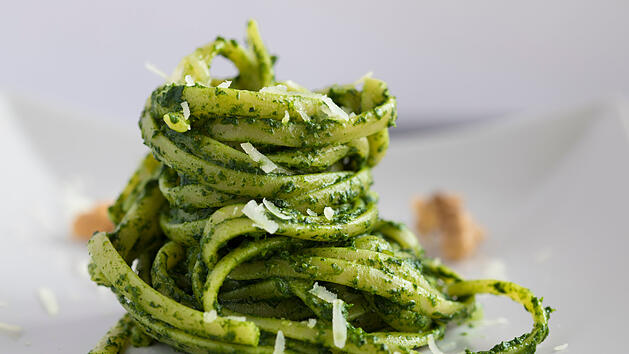 Pesto, Spaghetti