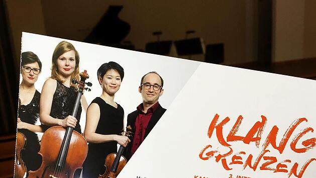 Das Flex Ensemble gastierte beim Festival Klanggrenzen in Coburg. "Tango Night - Tango trifft Video" lautete das Motto des Abends im gro&szlig;en Saal des Pfarrzentrums St. Augustin.Foto: Jochen Berger