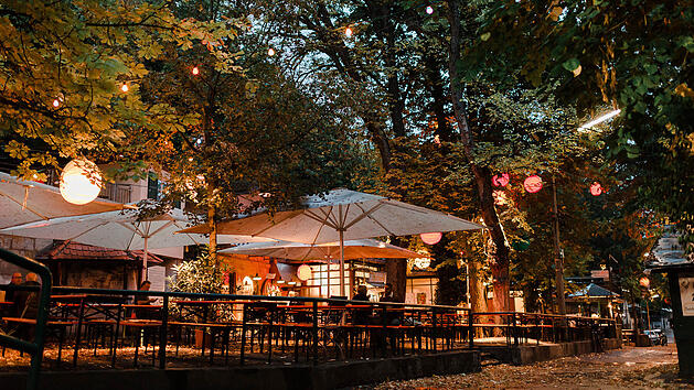 Entlas Keller Biergarten  Erlangen